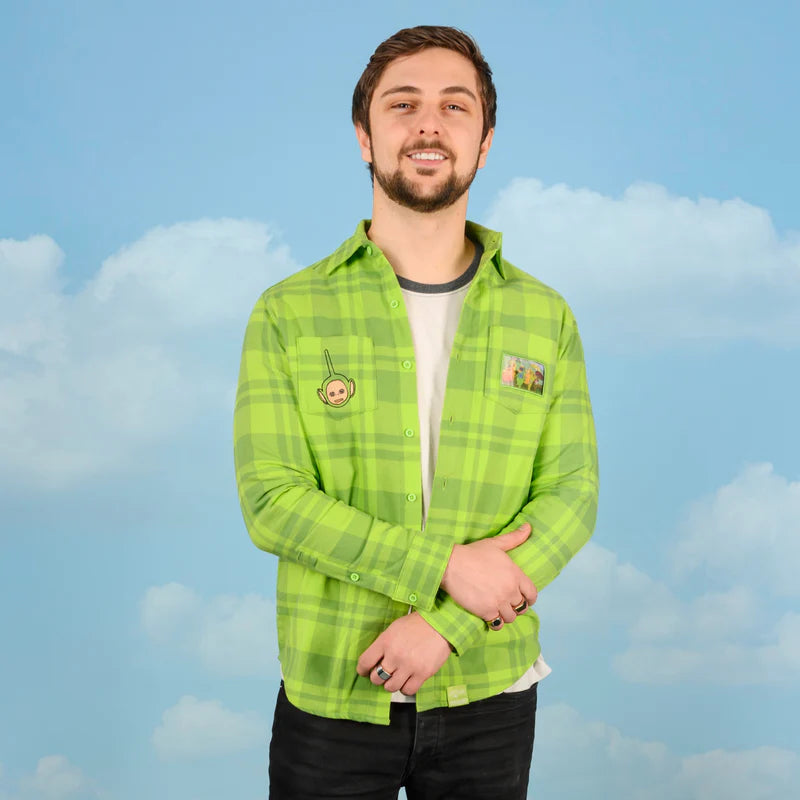 Teletubbies Dipsy Flannel - Cakeworthy