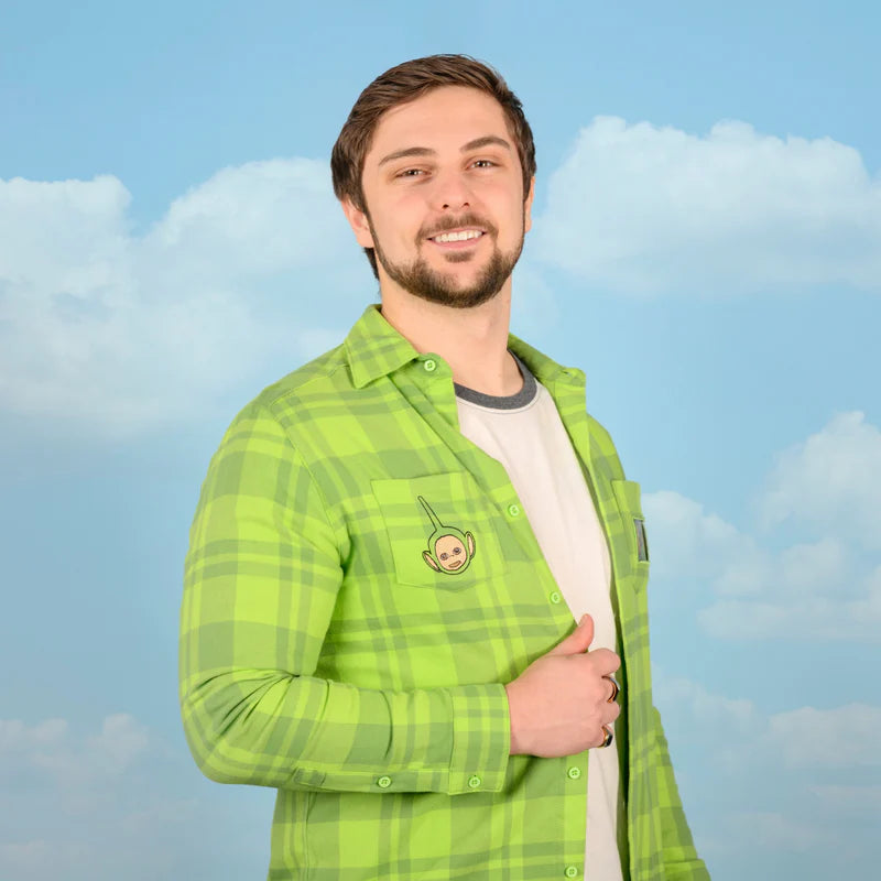 Teletubbies Dipsy Flannel - Cakeworthy