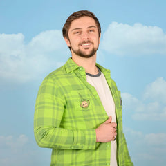 Teletubbies Dipsy Flannel - Cakeworthy