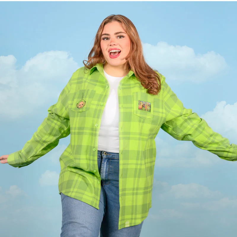 Teletubbies Dipsy Flannel - Cakeworthy
