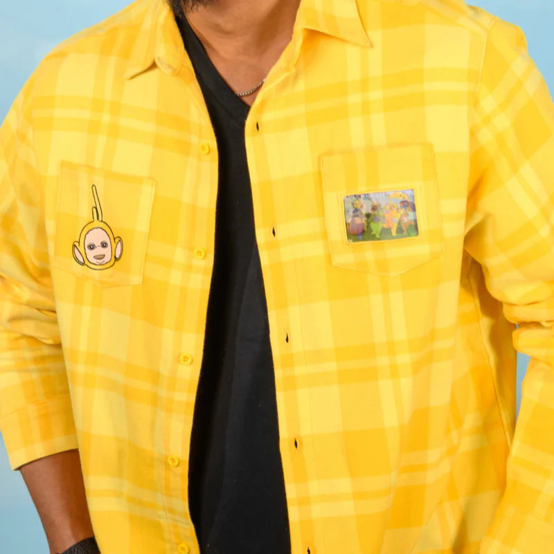 Teletubbies Laa-Laa Flannel - Cakeworthy