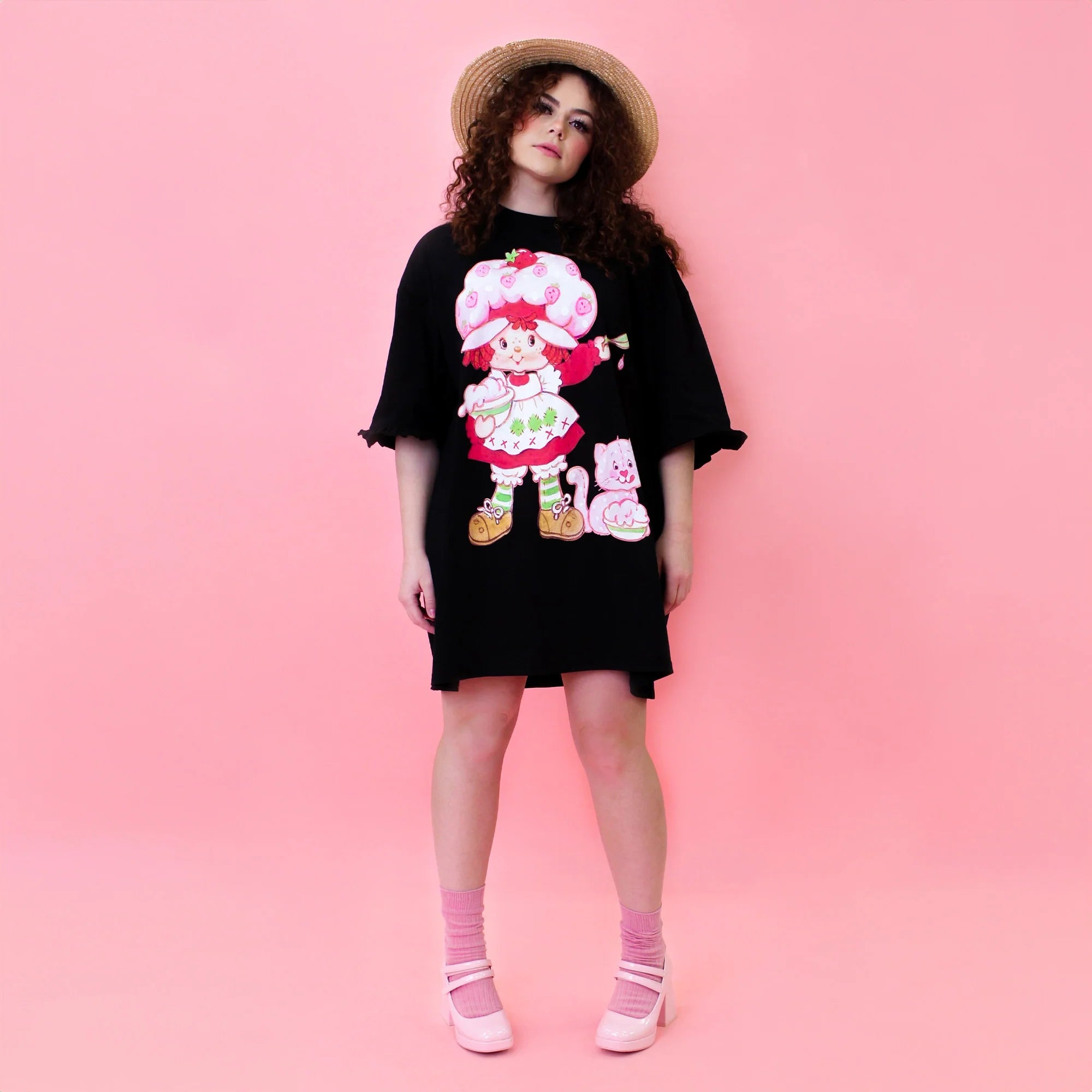 Strawberry Shortcake T-Shirt Dress - Cakeworthy