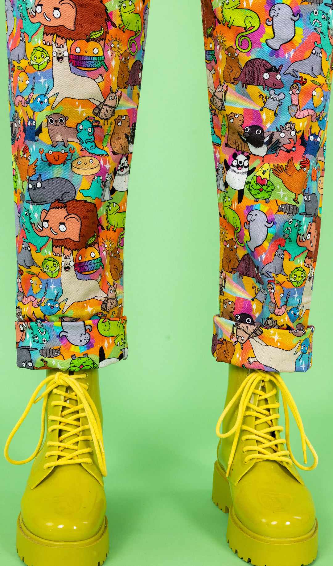 Katie Abey Weird & Wonderful Dungarees - Run & Fly