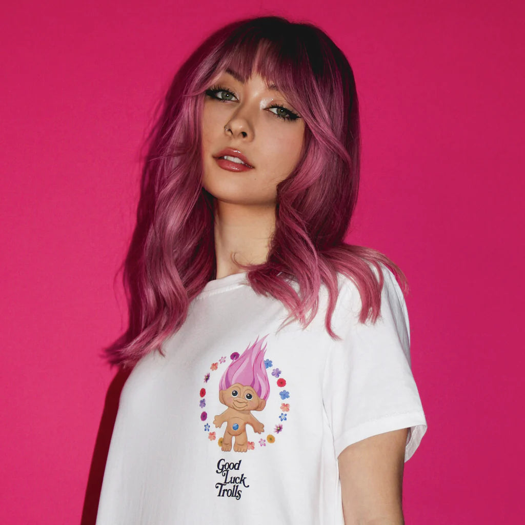 Good Luck Trolls Have A Good Day Tee - Cakeworthy