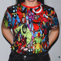 Marvel Avengers AOP T-Shirt - Cakeworthy