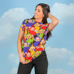Teletubbies AOP T-Shirt - Cakeworthy