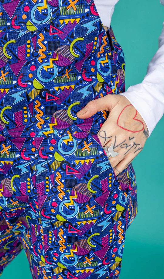90's Arcade Stretch Twill Dungarees - Run & Fly