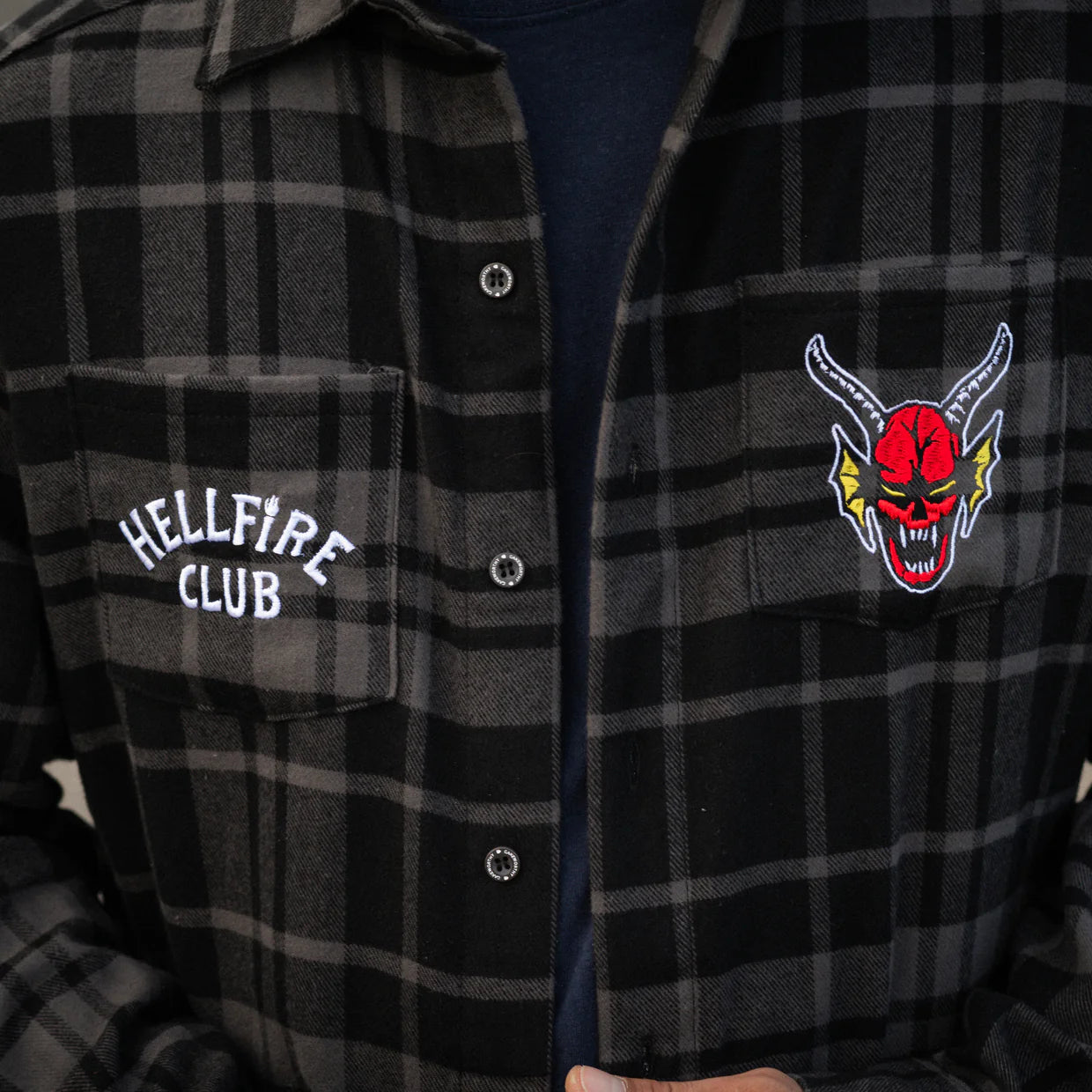 Hellfire Club Flannel Stranger Things - Cakeworthy