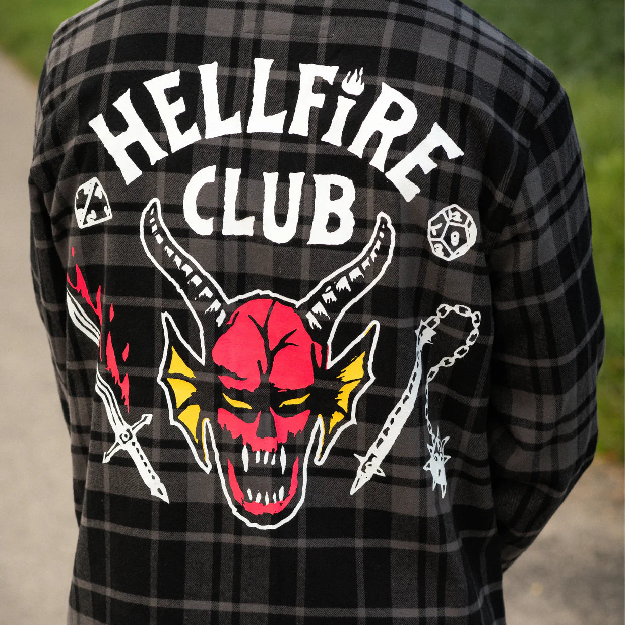 Hellfire Club Flannel Stranger Things - Cakeworthy