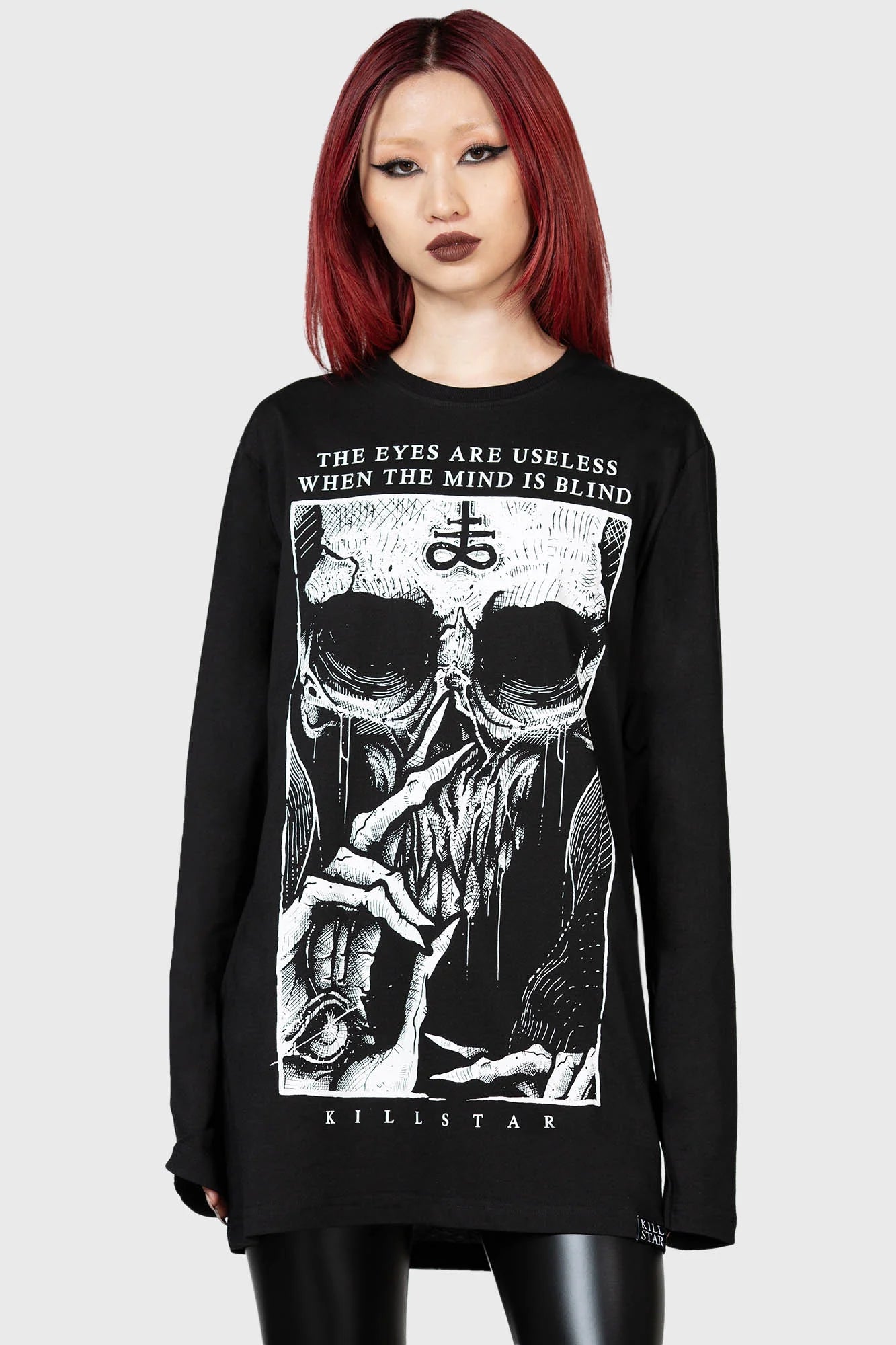 Blind Mind Long Sleeve Top - Killstar