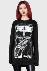 Blind Mind Long Sleeve Top - Killstar