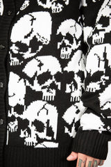 Bone Idle Cardigan - Killstar