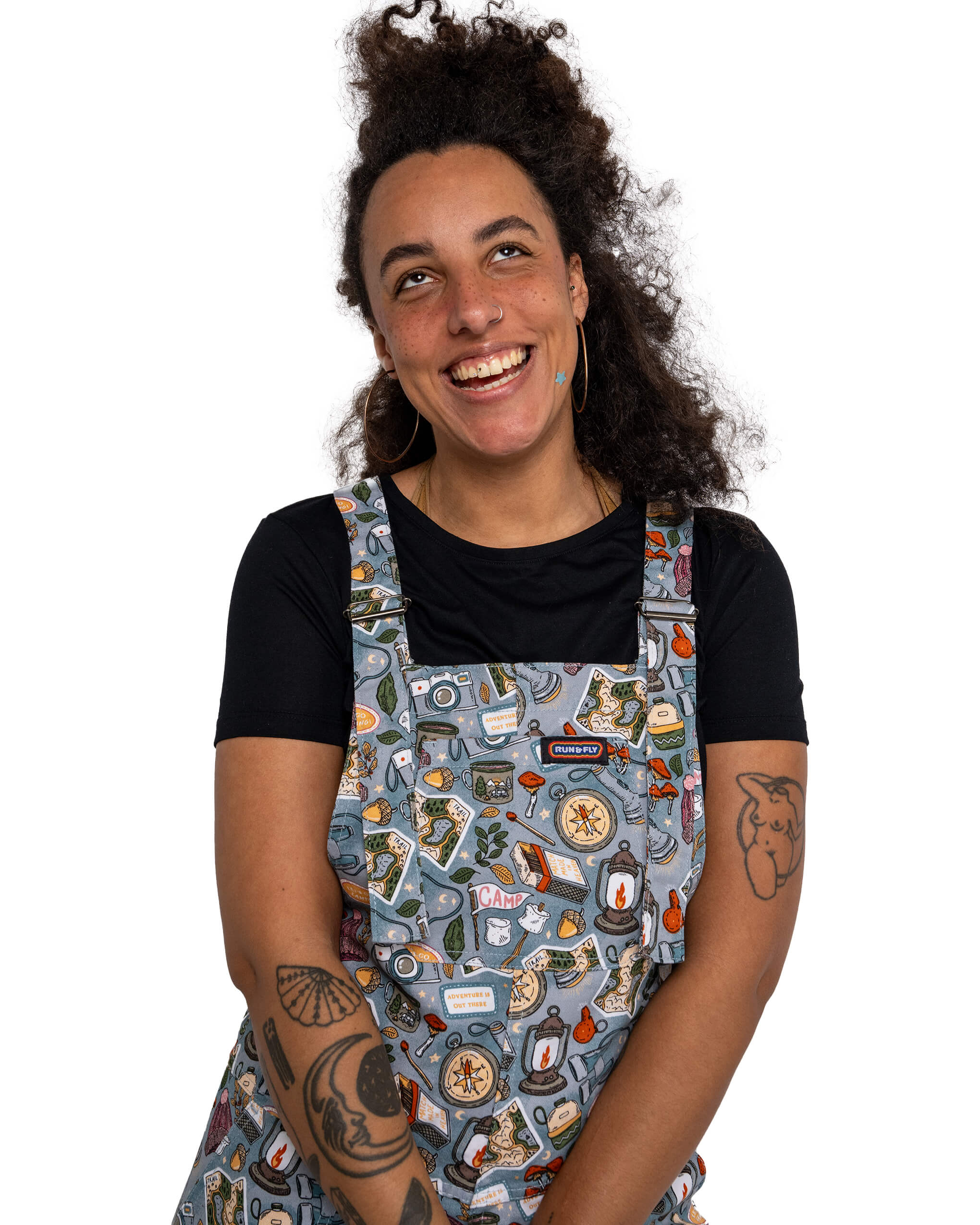 Camp Club Stretch Twill Dungarees - Run & Fly