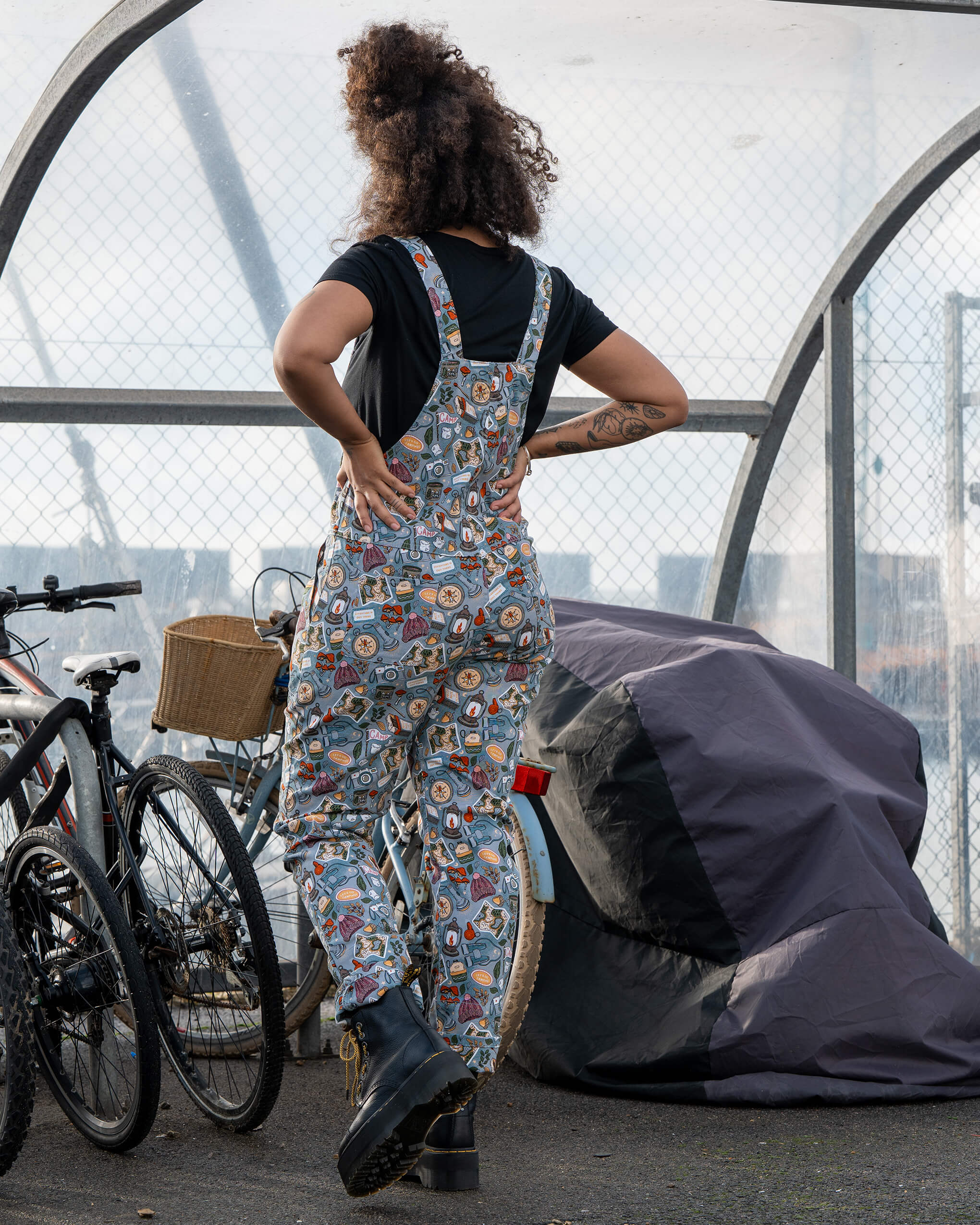 Camp Club Stretch Twill Dungarees - Run & Fly