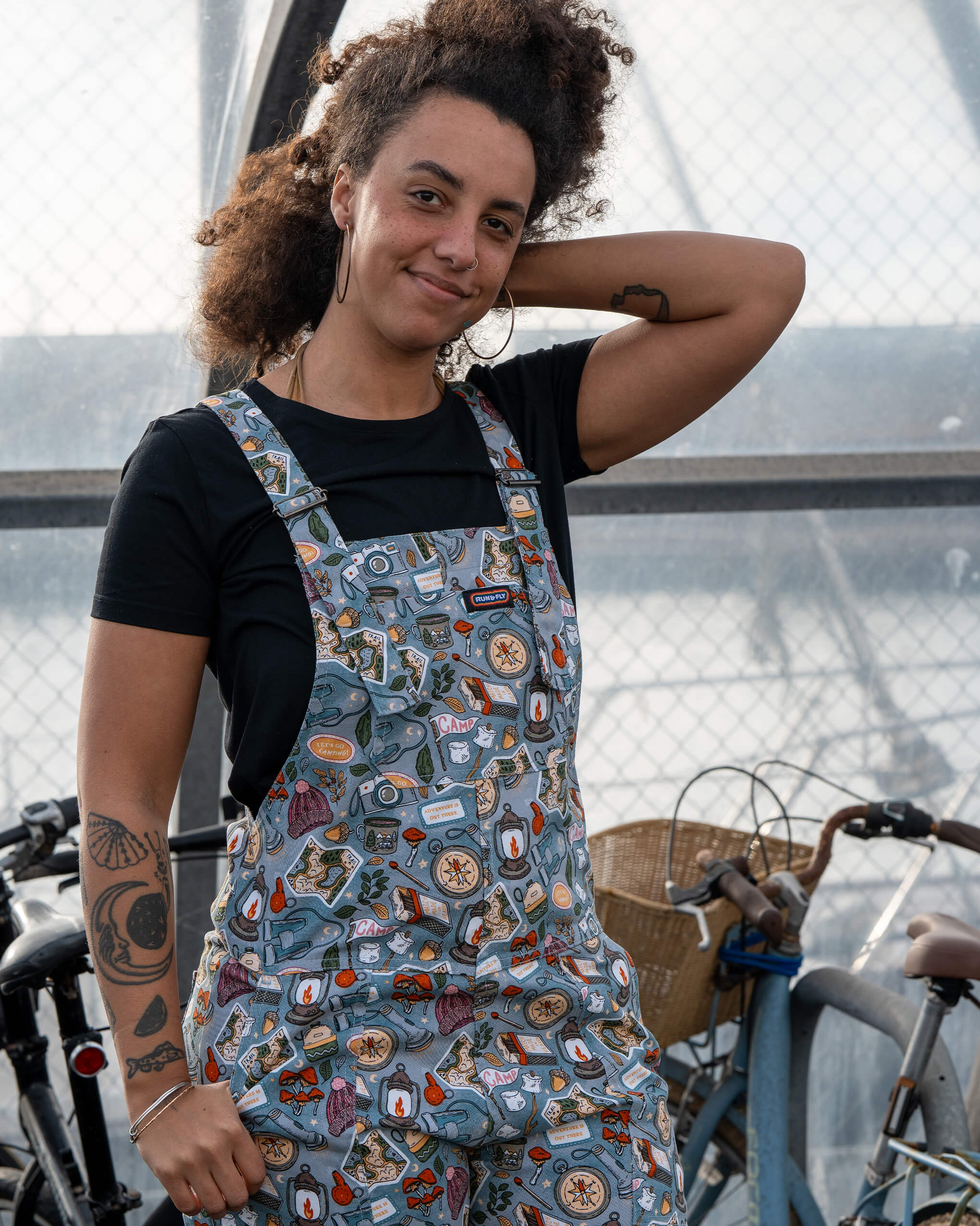 Camp Club Stretch Twill Dungarees - Run & Fly