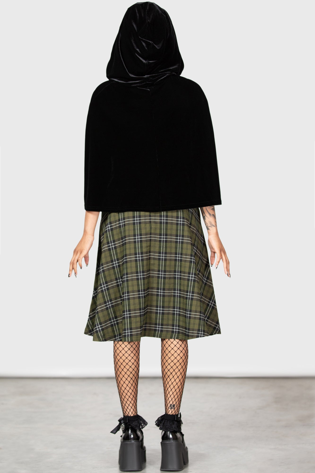 Caylley Velvet Cloak Cape - Killstar