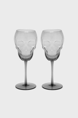 Cranium Wine Glasses - Killstar