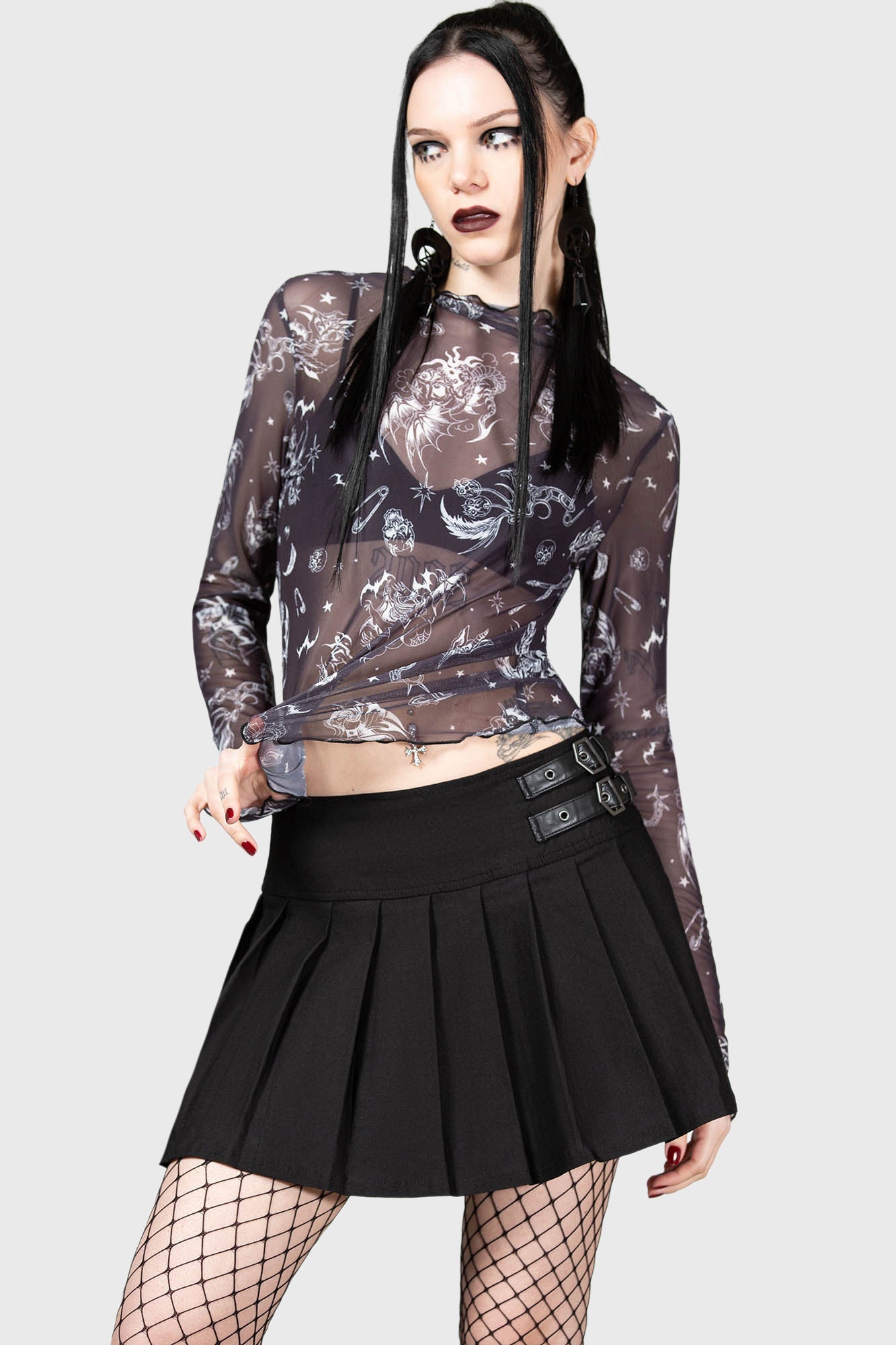 Dazed Skull Top - Killstar