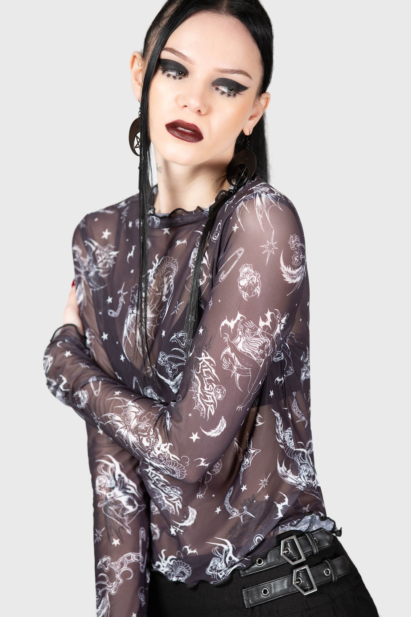 Dazed Skull Top - Killstar