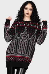 Devil on my Back Sweater - Killstar