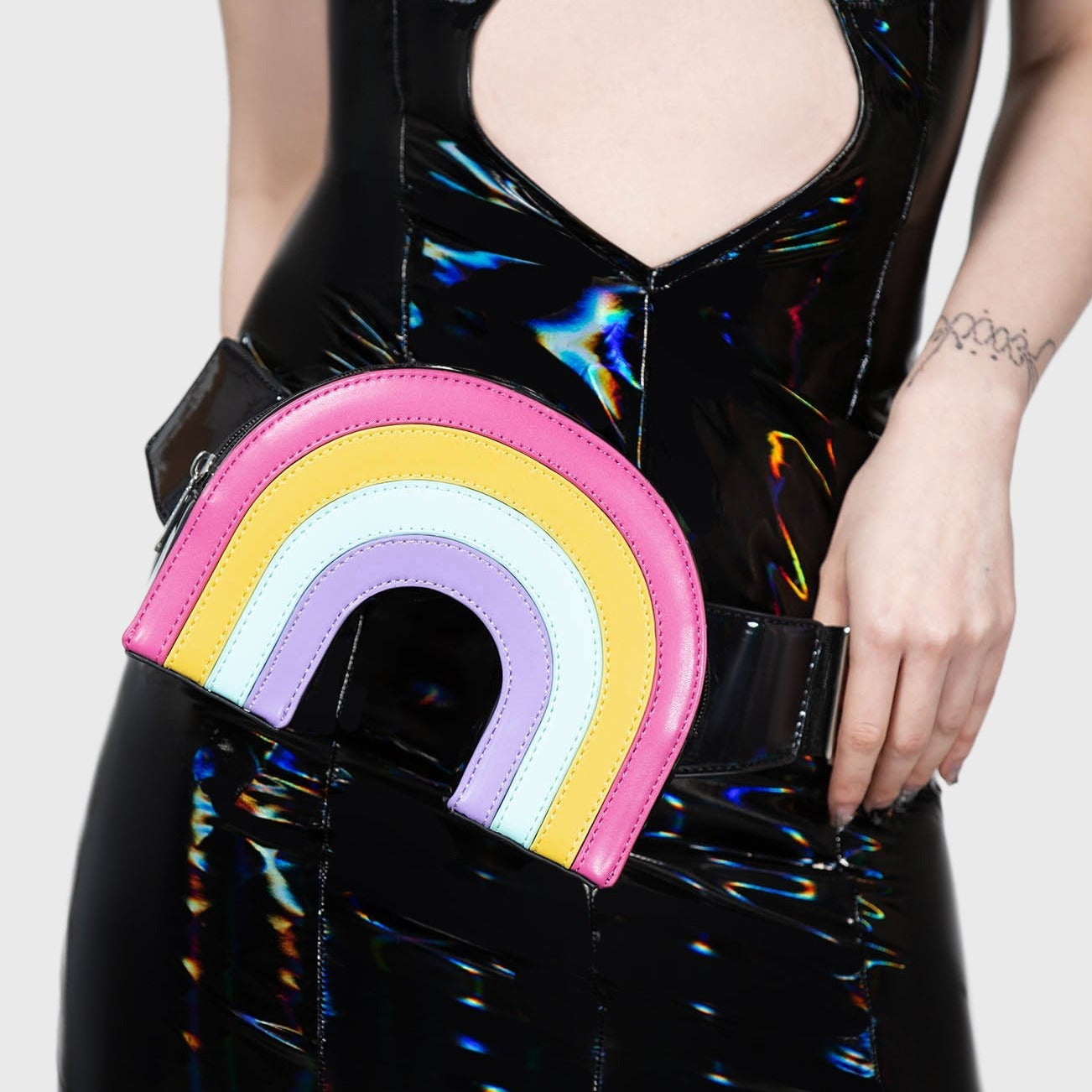 Electric Rainbow Bum Bag - Killstar