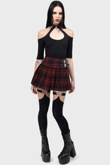 Fiendish Hold Up Stockings - Killstar