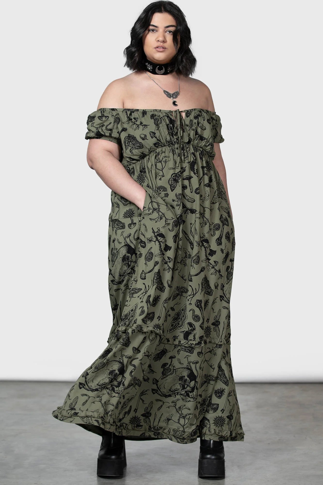 Forestine Maxi Dress - Killstar