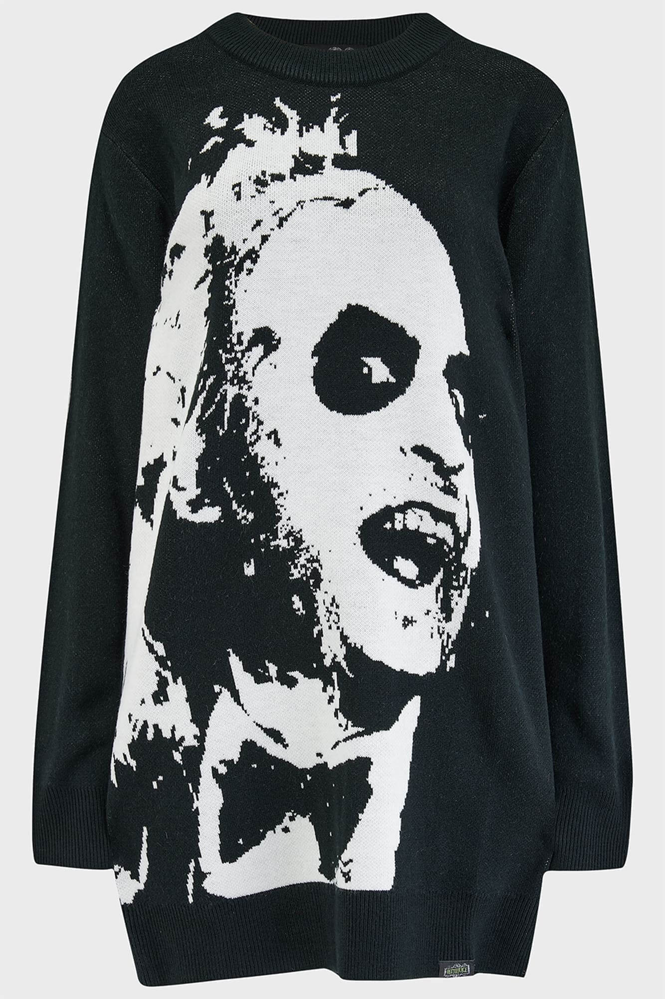 Ghost With The Most Intarsia Sweater - Killstar x Beetlejuice