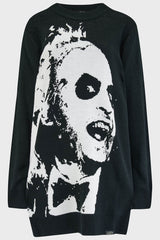 Ghost With The Most Intarsia Sweater - Killstar x Beetlejuice