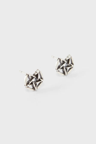 Gwedaline Pentagram Earrings - Killstar