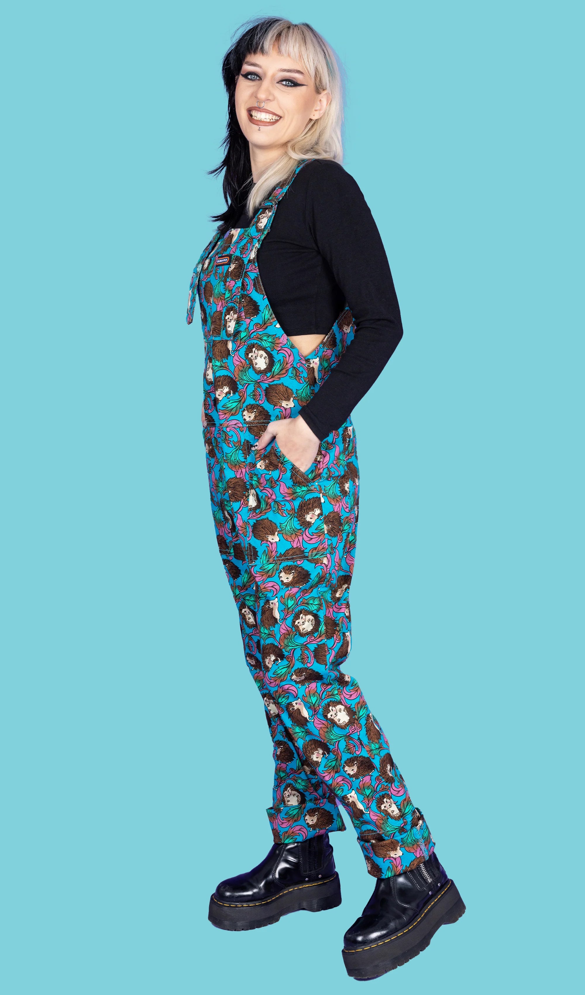 Hedgehog Dungarees - Run & Fly