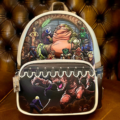 Star Wars Return Of The Jedi 40th Anniversary Jabba's Palace Mini Backpack - Loungefly