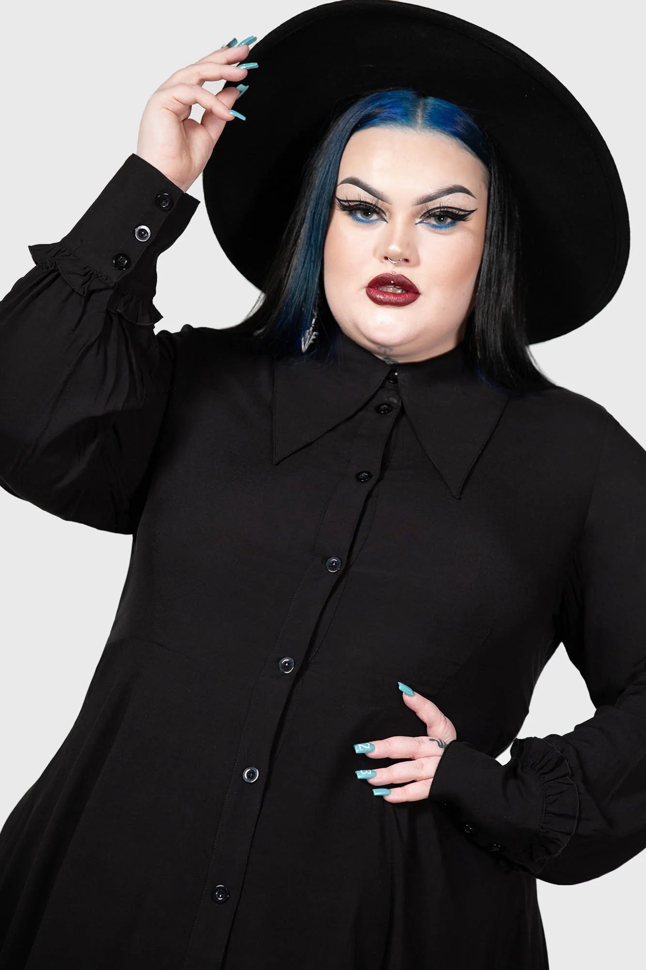 Kimaris Long Sleeve Dress - Killstar