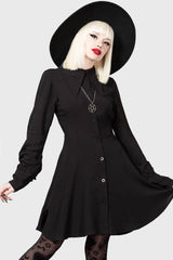 Kimaris Long Sleeve Dress - Killstar