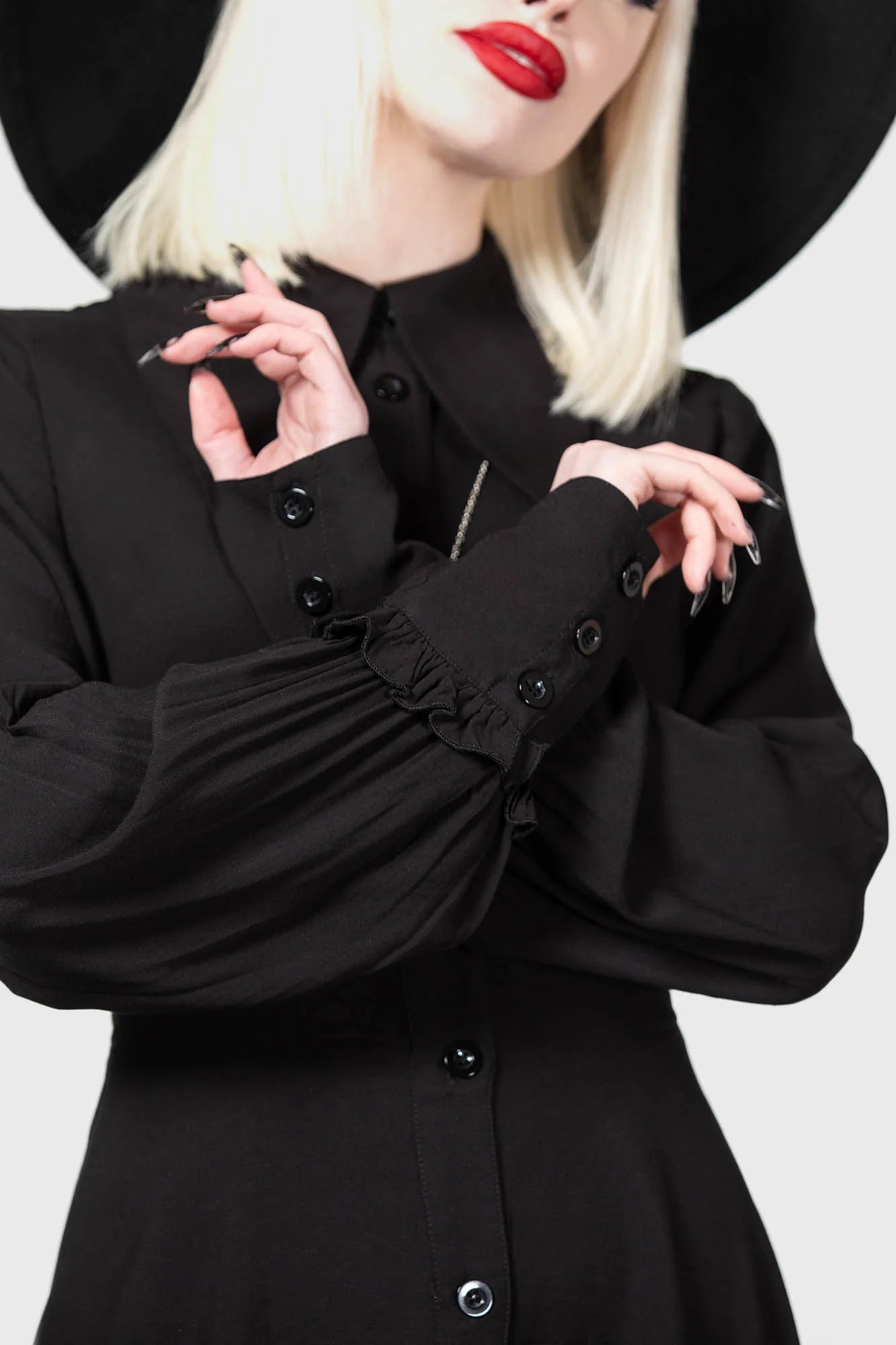 Kimaris Long Sleeve Dress - Killstar