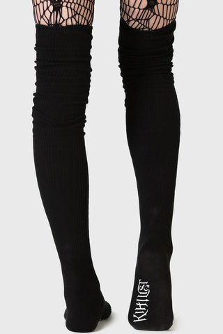 Kurika Over The Knee Socks - Killstar