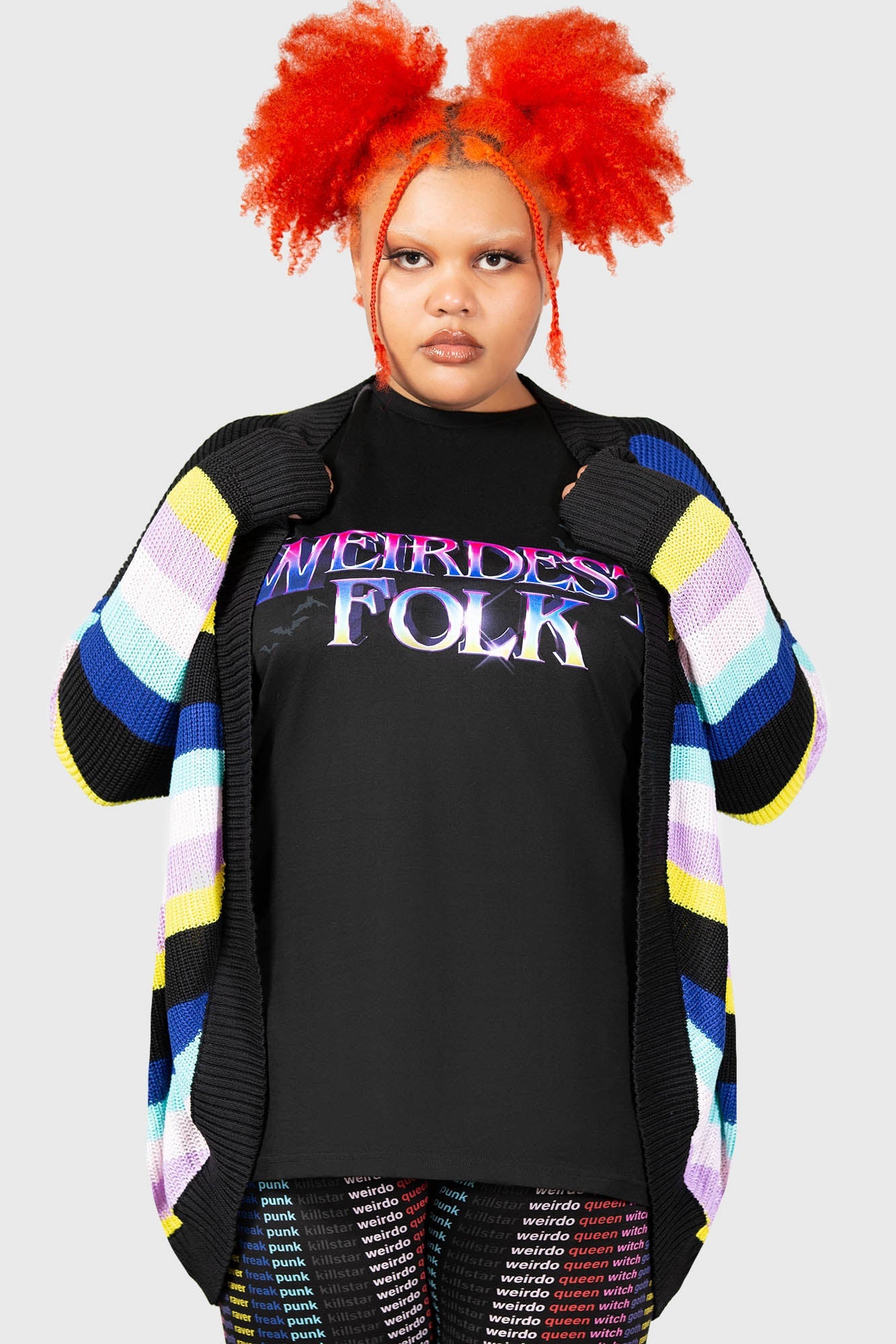 Neon Rainbow Cardigan - Killstar