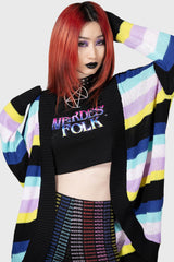 Neon Rainbow Cardigan - Killstar