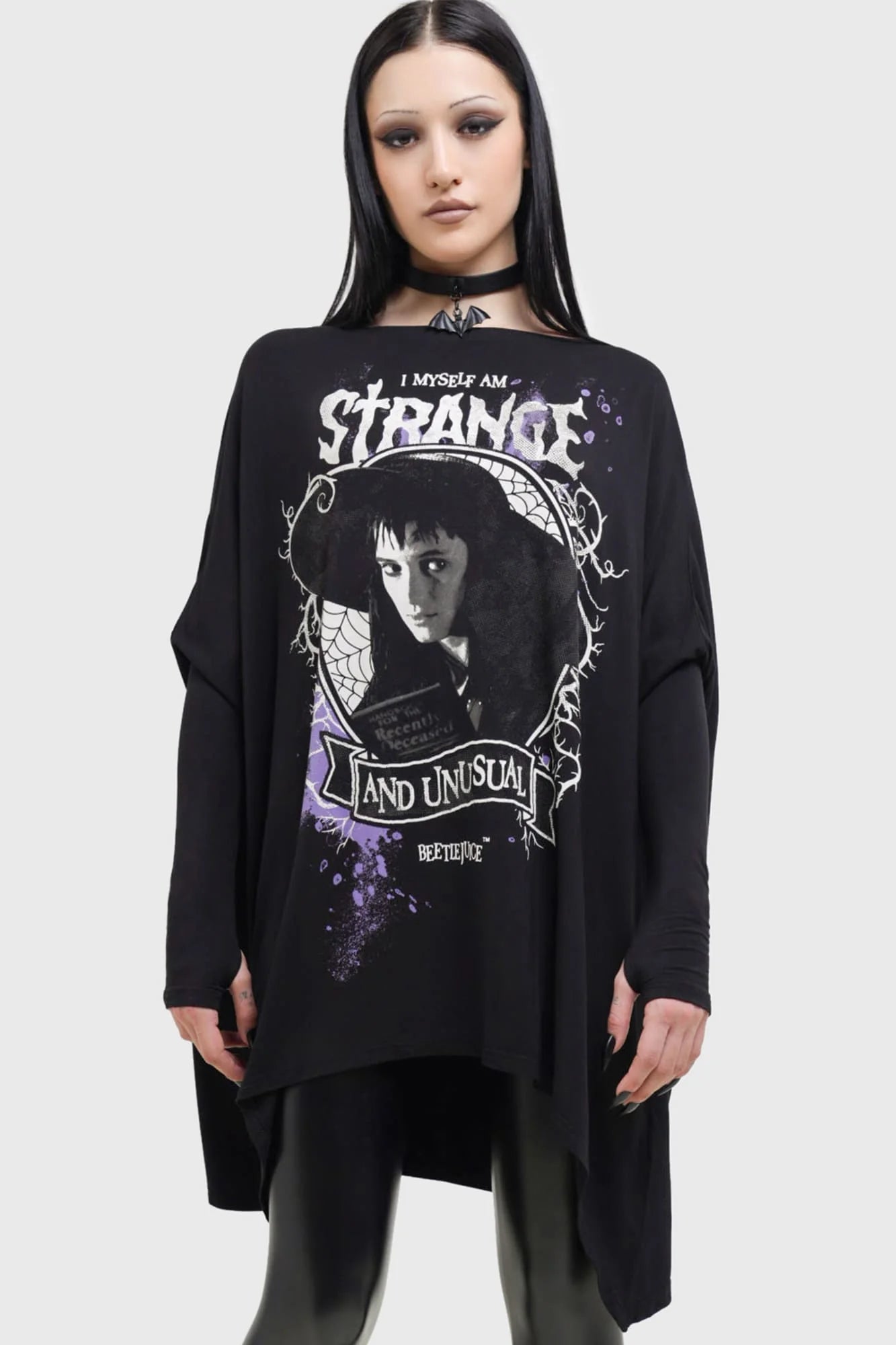 One Big Dark Room Tunic Top - Killstar x Beetlejuice