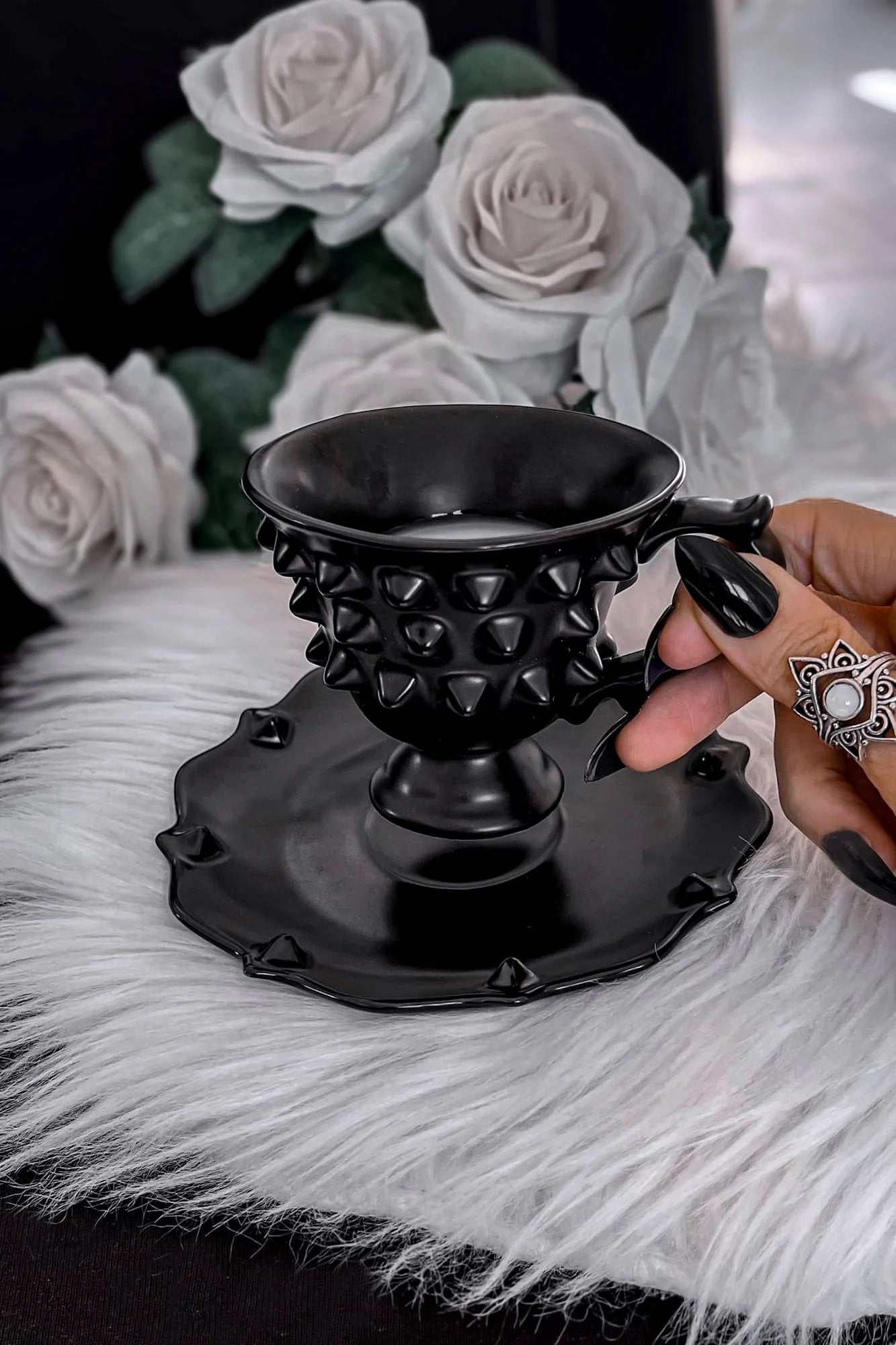 Punktorian Teacup & Saucer - Killstar