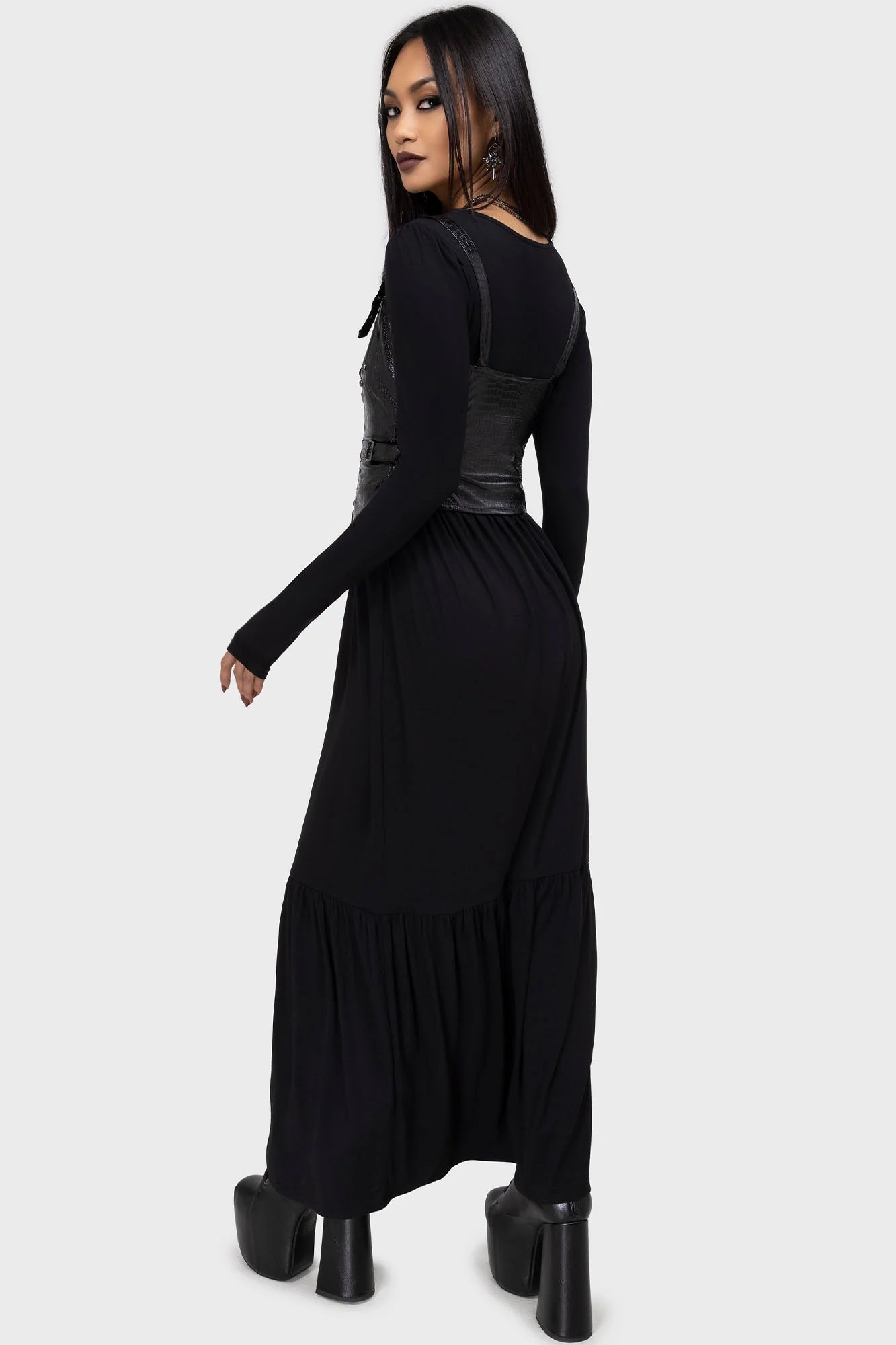 Psycho Moon Underbust Top - Killstar