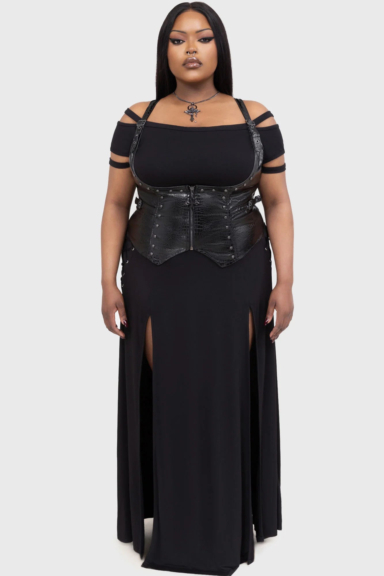 Psycho Moon Underbust Top - Killstar