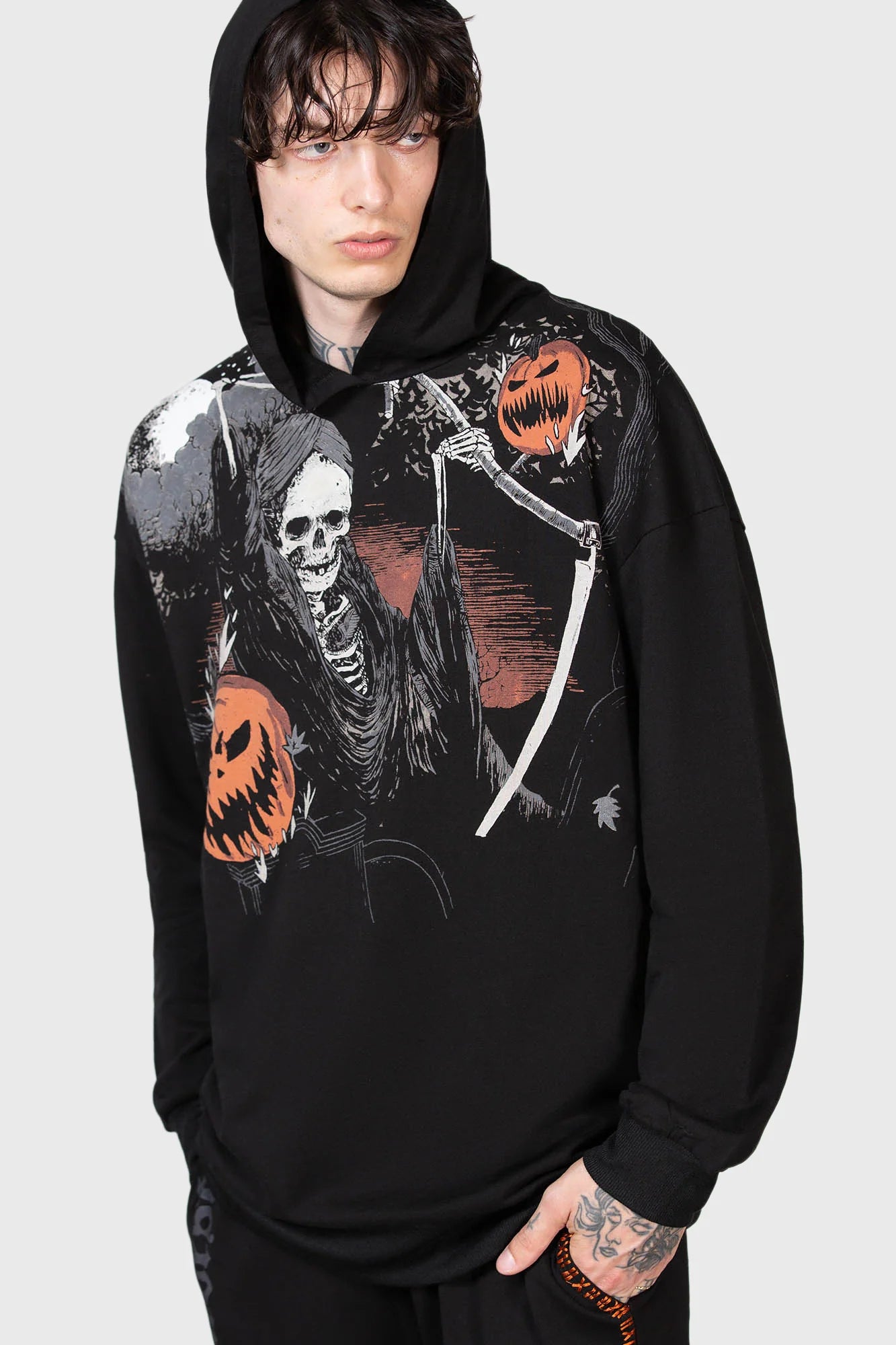 Scythe Oversized Hoodie - Killstar