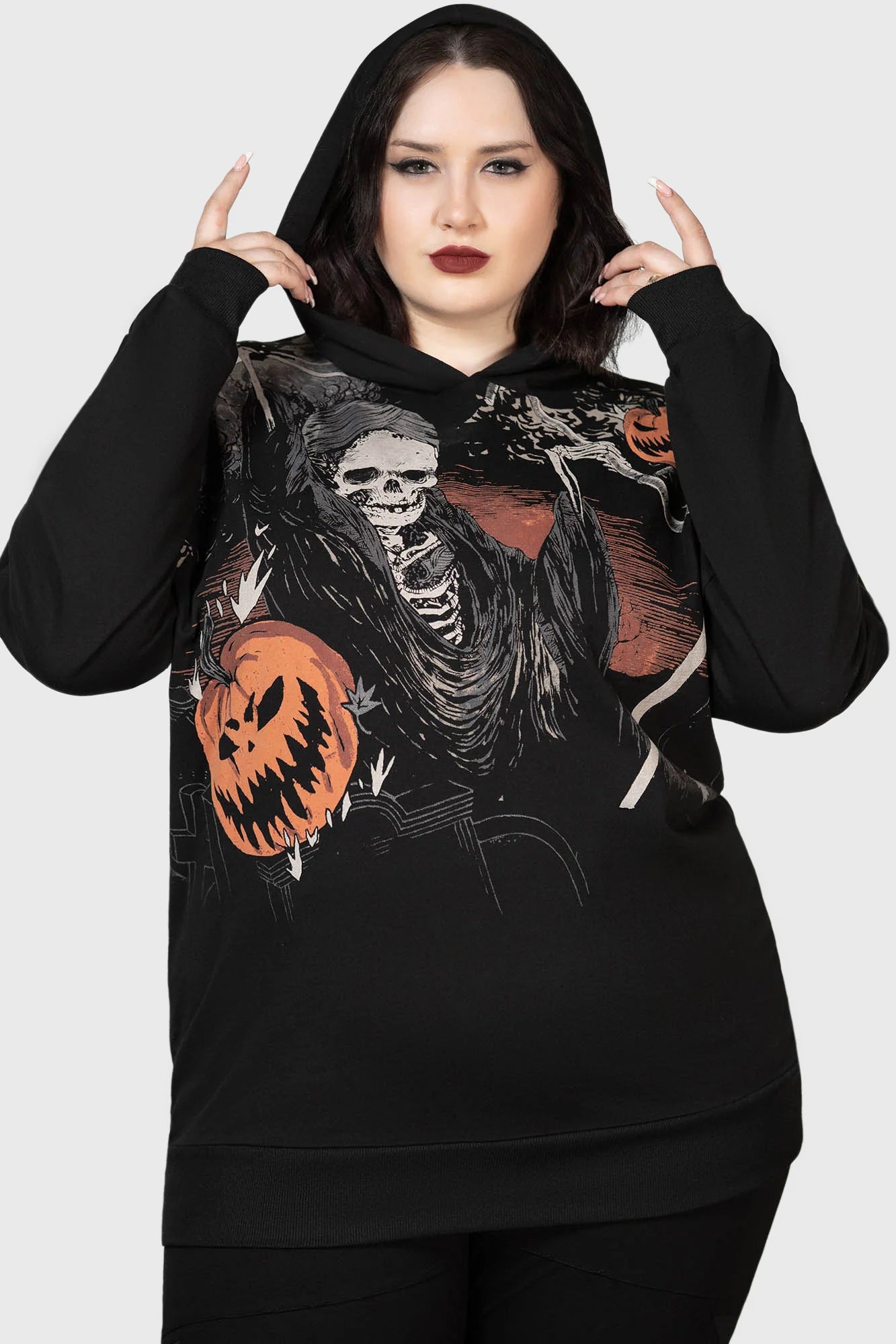 Scythe Oversized Hoodie - Killstar