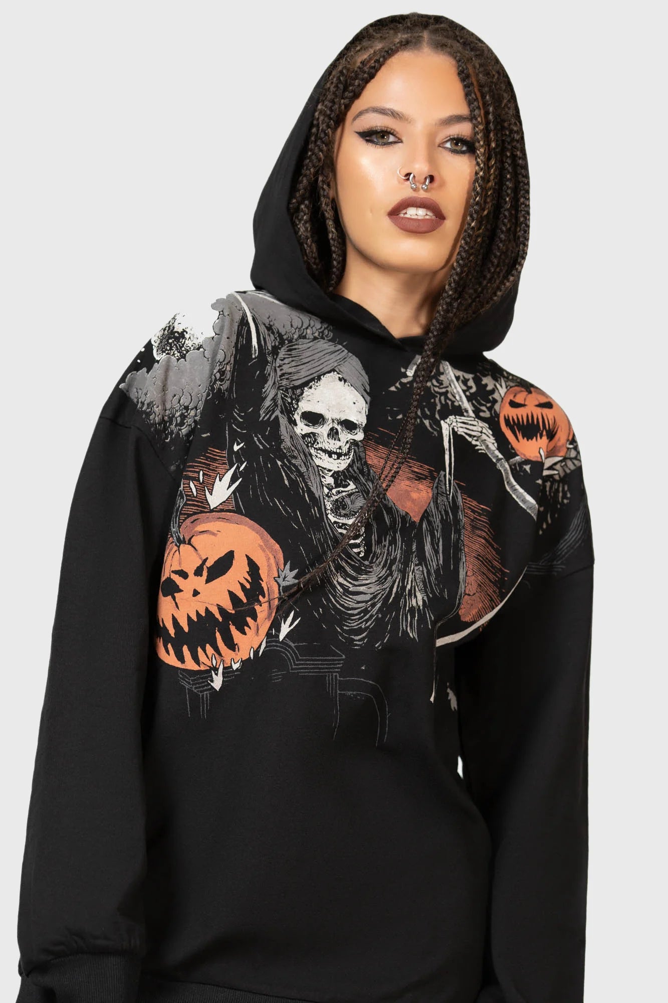Scythe Oversized Hoodie - Killstar