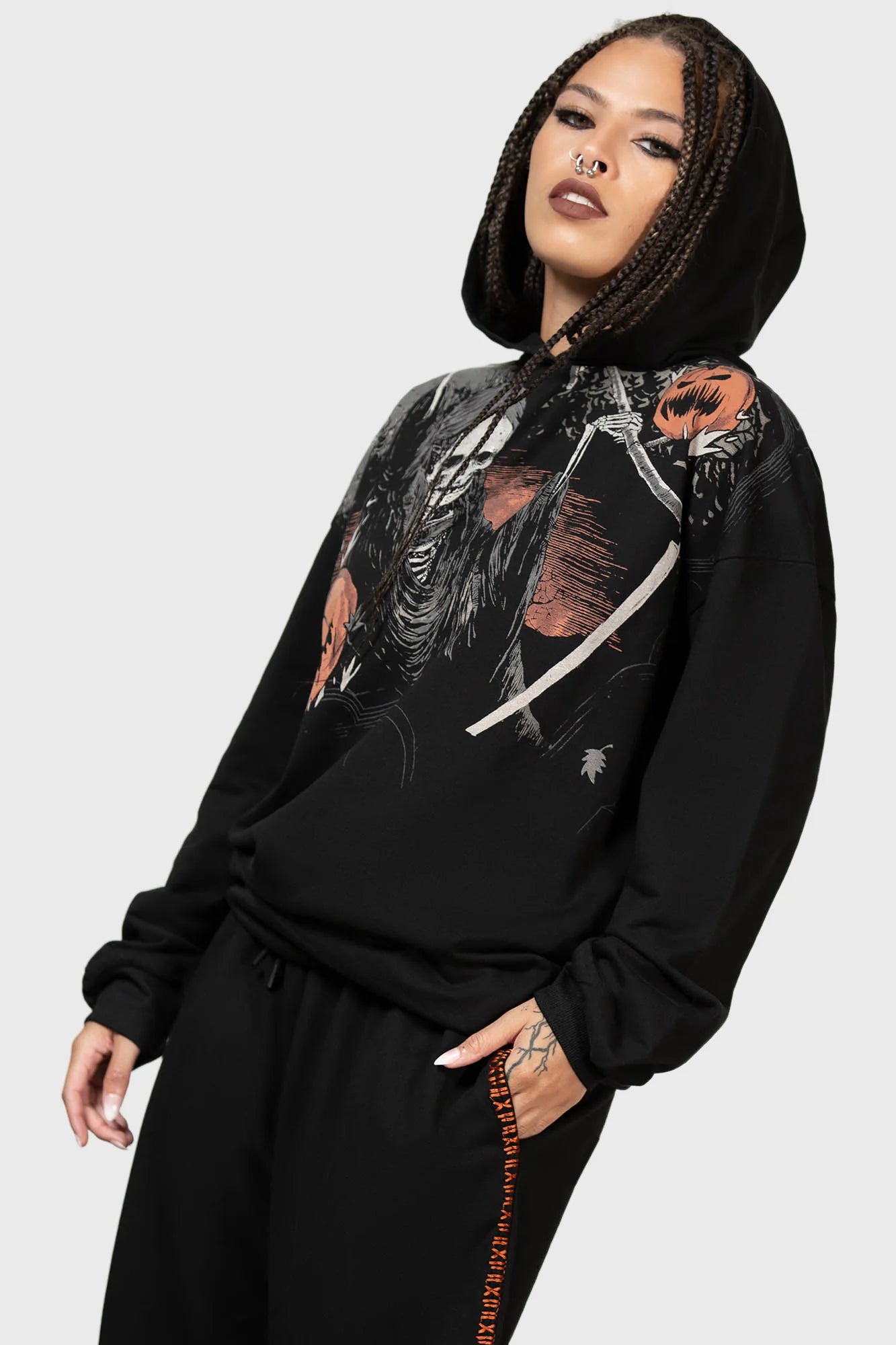 Scythe Oversized Hoodie - Killstar