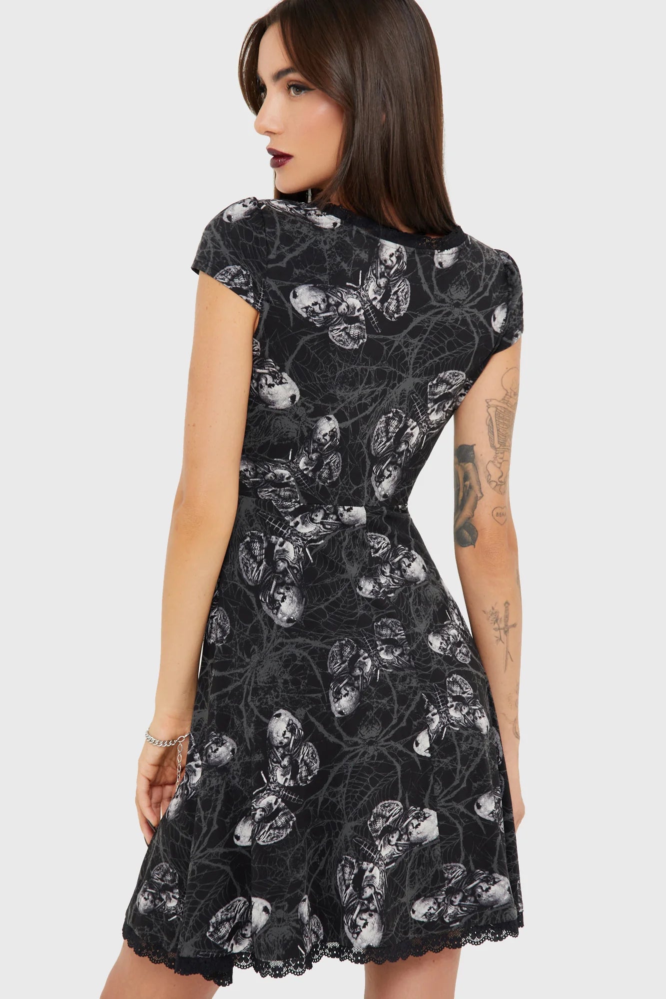 Spidrasica's Web Mini Dress - Killstar