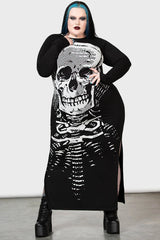 Spine Chilling Maxi Dress - Killstar