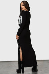 Spine Chilling Maxi Dress - Killstar