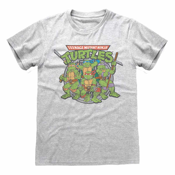 Teenage Mutant Ninja Turtles Retro Tshirt Yella Brick Road